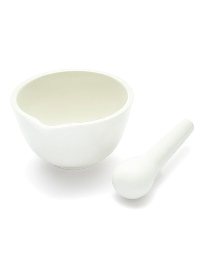 Mortar and Pestle White 5inch