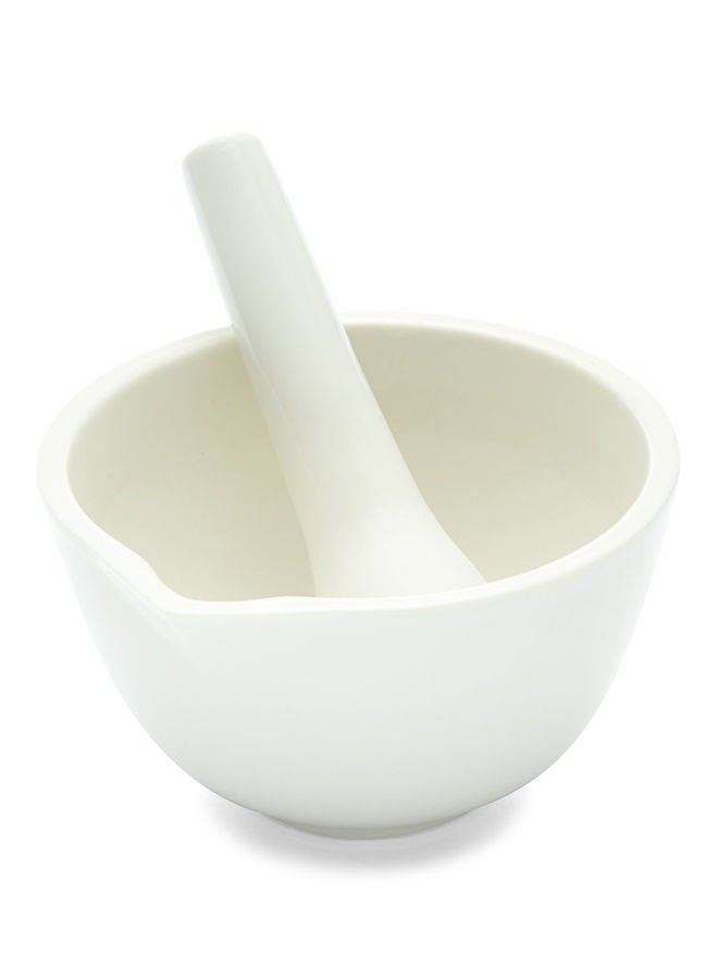 Mortar and Pestle White 5inch