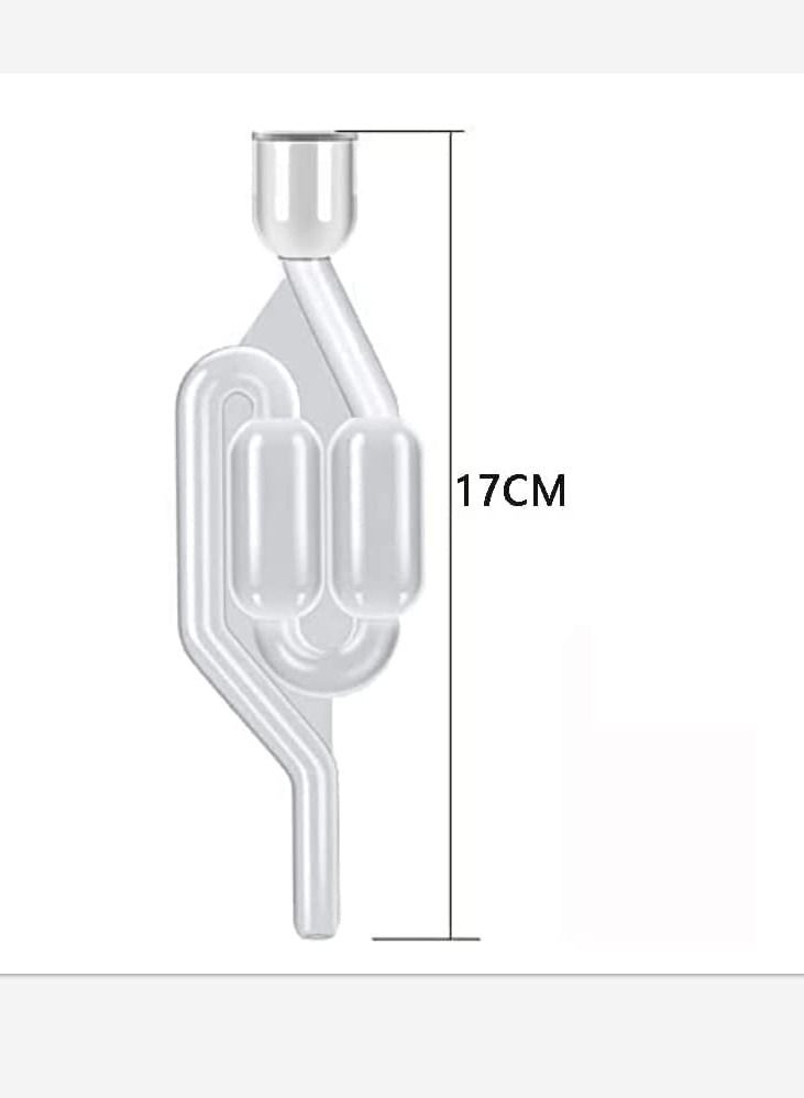 3 Pack S-Shape Airlock for Fermentation for Home DIY Fermentation