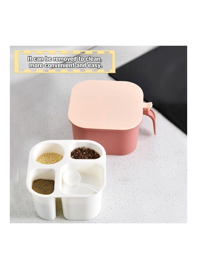 Seasoning Box Spice Pots Storage Container Green 14*8*14cm