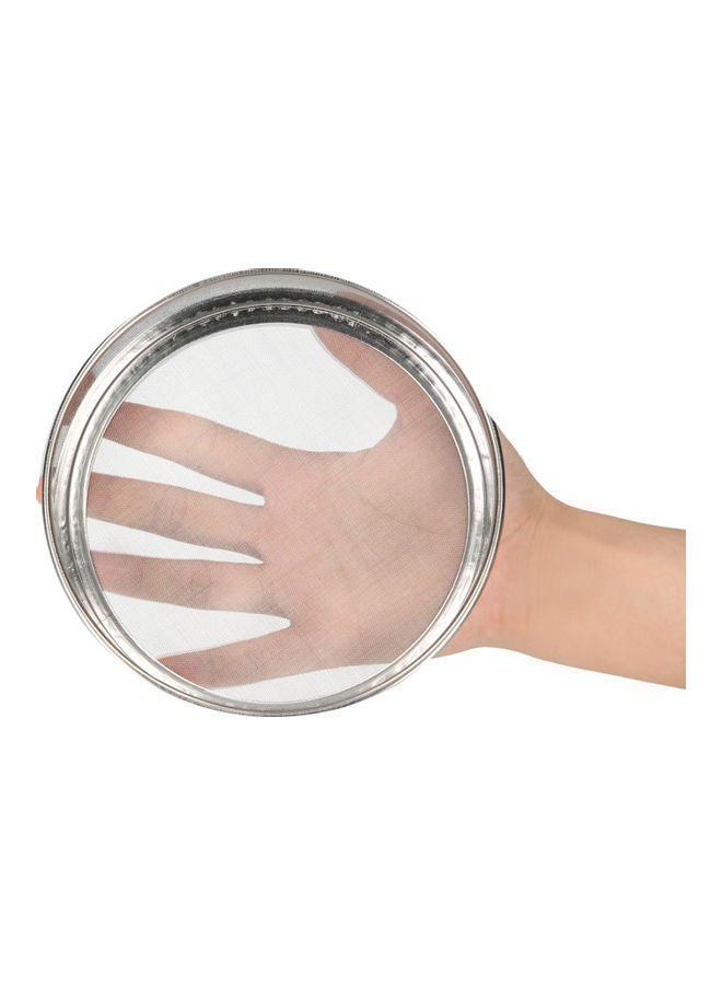 Stainless Steel Flour Sifter Silver