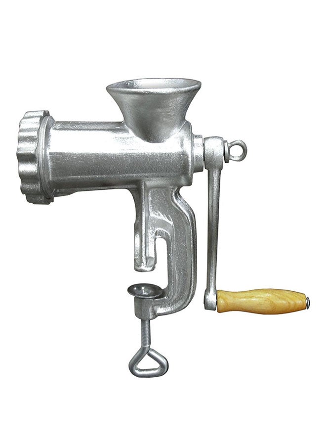 Manual Meat Grinder Silver