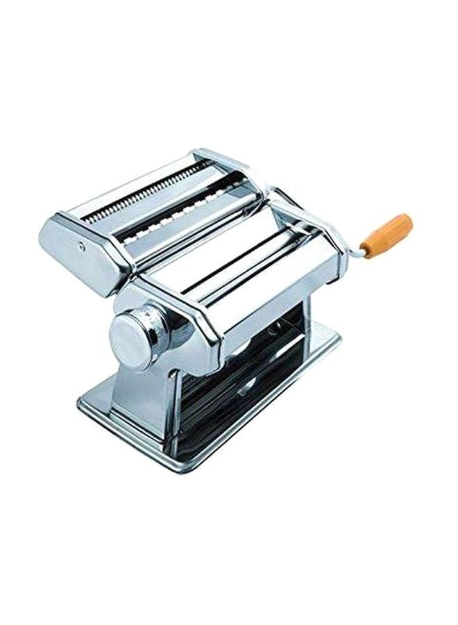 Manual Pasta And Noodle Maker Machine Cutter Silver