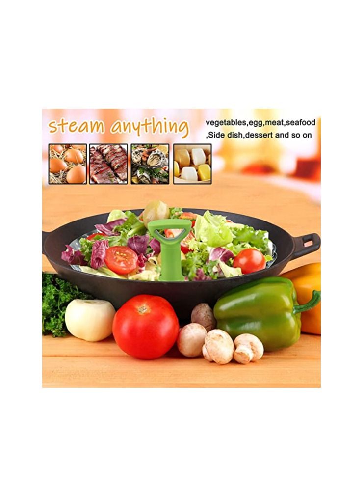 Steamer Basket Stainless Steel Instant For Food And Vegetable Fish Seafood Cooking Boiled Eggs Expandable Steam Basket Fit 7 To 11 Inch