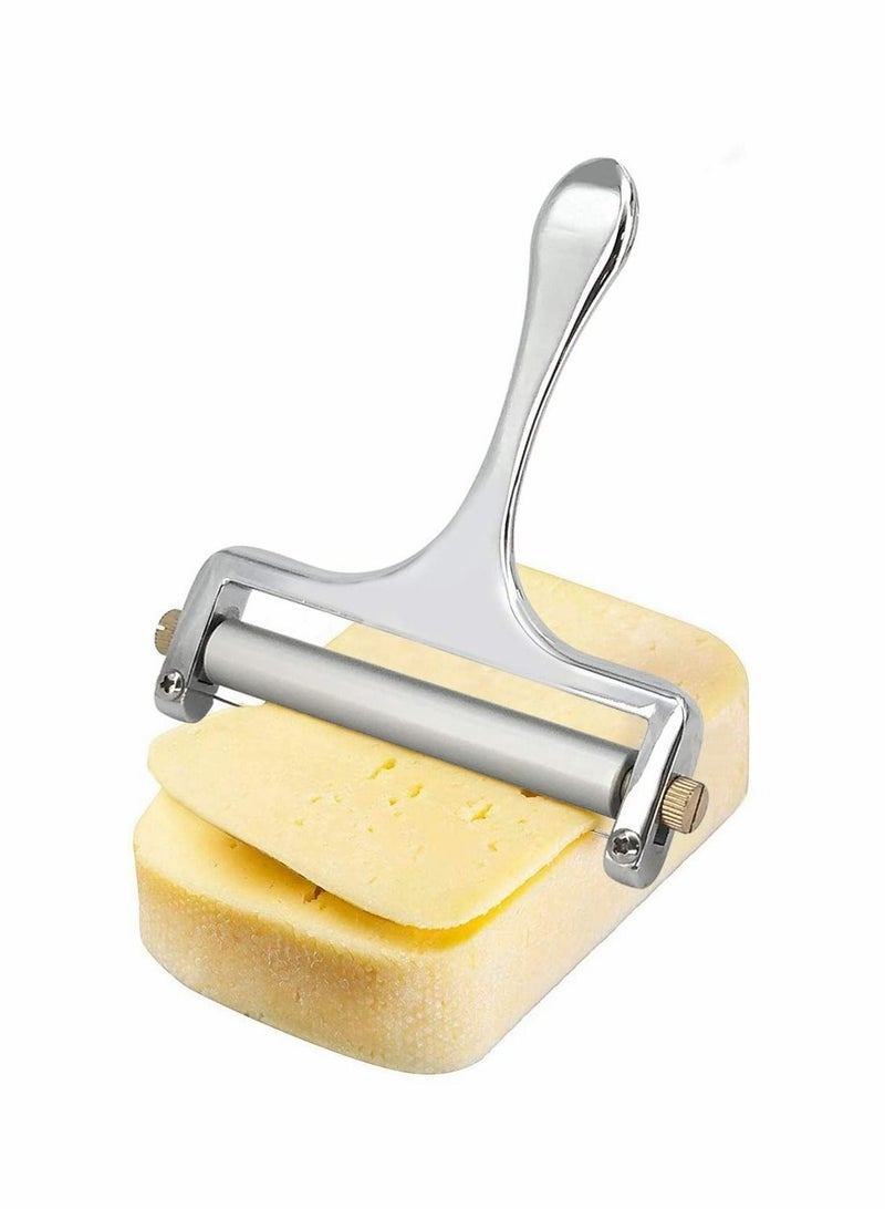 Adjustable Thickness Cheese Slicer Stainless Steel Wire Cutter