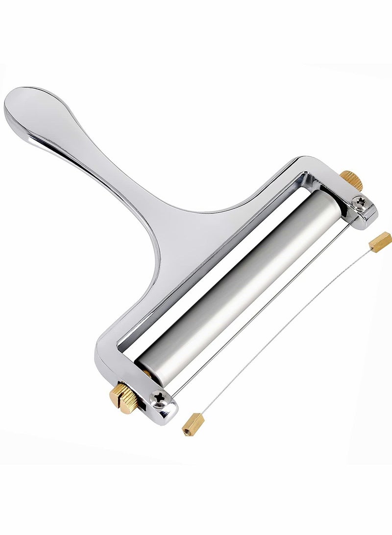 Adjustable Thickness Cheese Slicer Stainless Steel Wire Cutter