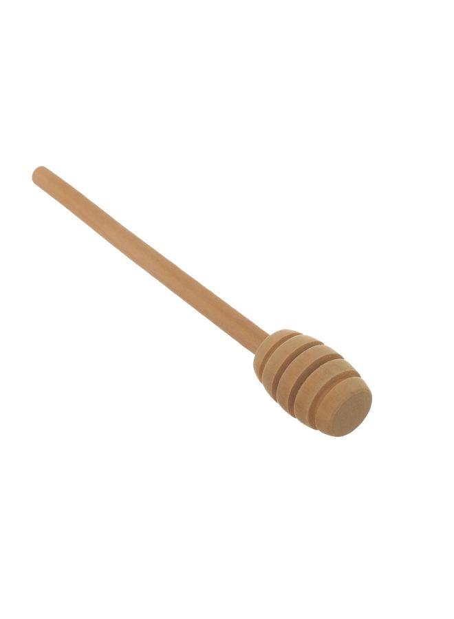 Wooden Honey Muddler Beige 3.2inch