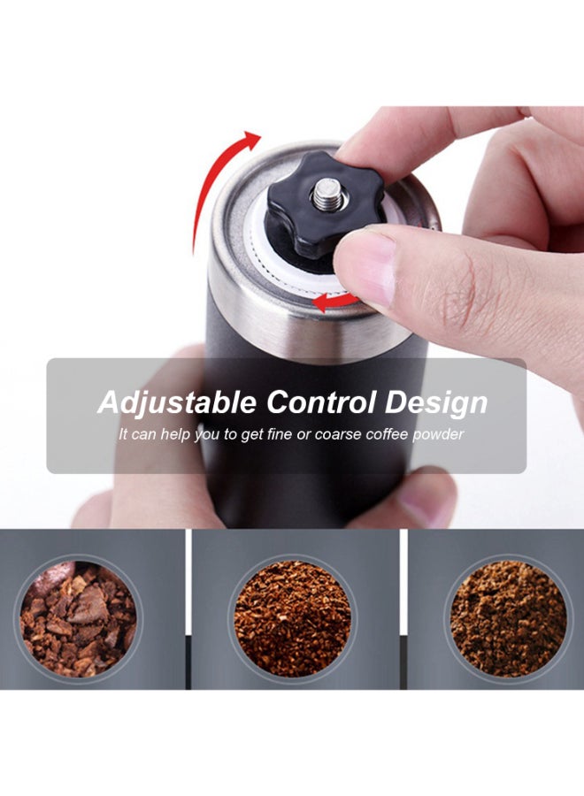 Manual Coffee Grinder Black 24 x 6 x 6centimeter