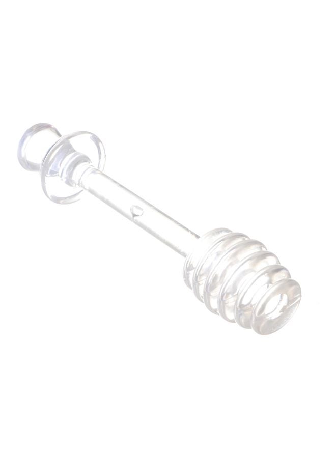 Plastic Honey Muddler Clear 3.2inch