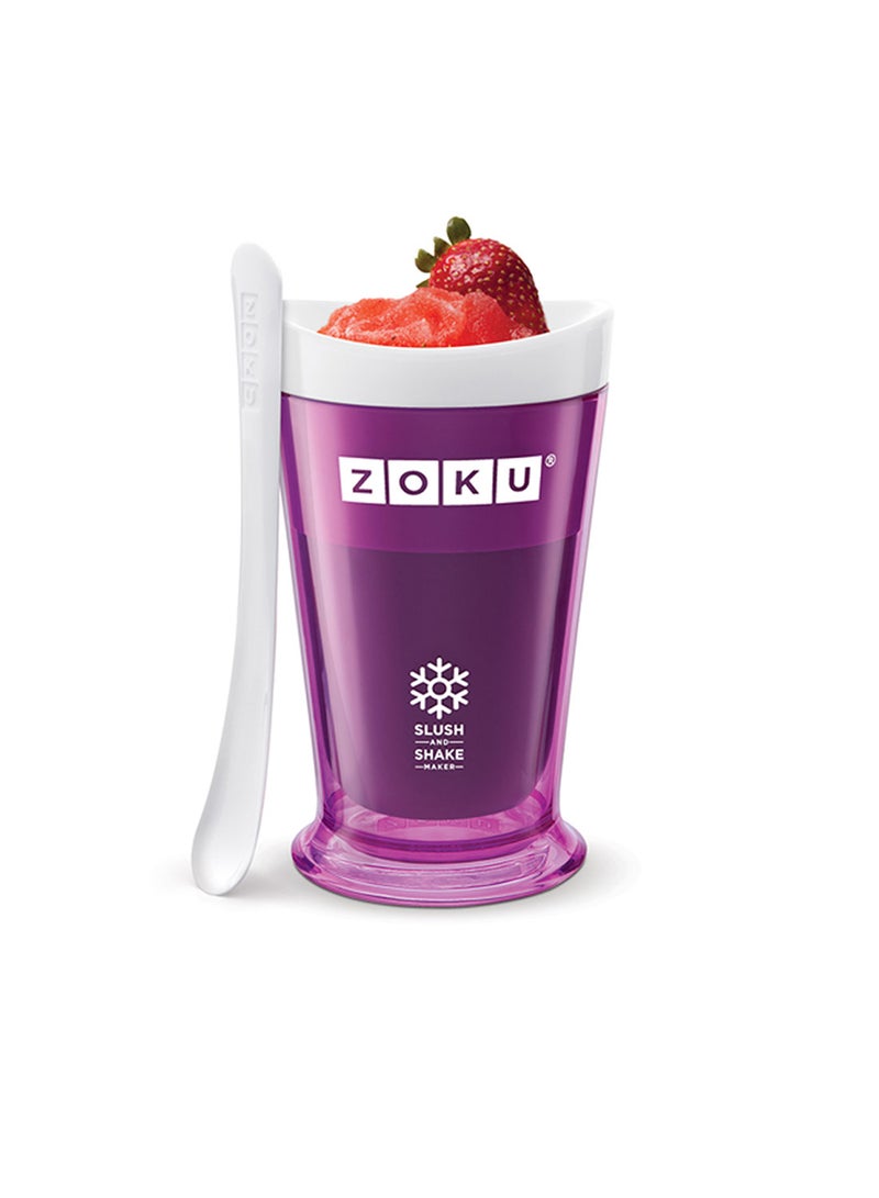 Zoku Slush and Shake Maker Purple 9.9x17x9.9centimeter