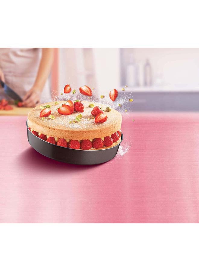 Perfectbake 26Cm Round Cake Mold, Aluminum Non-Stick Brown/Black 26cm