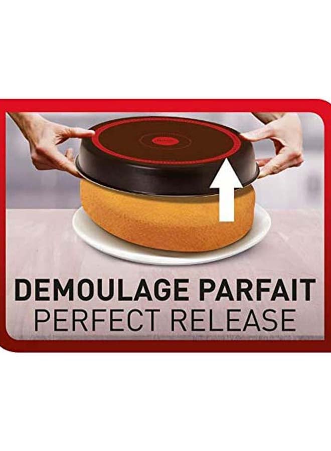 Perfectbake 26Cm Round Cake Mold, Aluminum Non-Stick Brown/Black 26cm