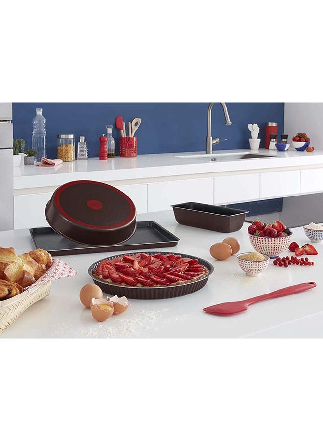 Perfectbake 26Cm Round Cake Mold, Aluminum Non-Stick Brown/Black 26cm