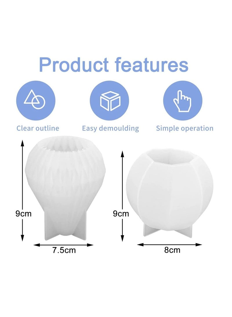 Silicone Mould for Candle Making Wax Aromatherapy Soap Maker
