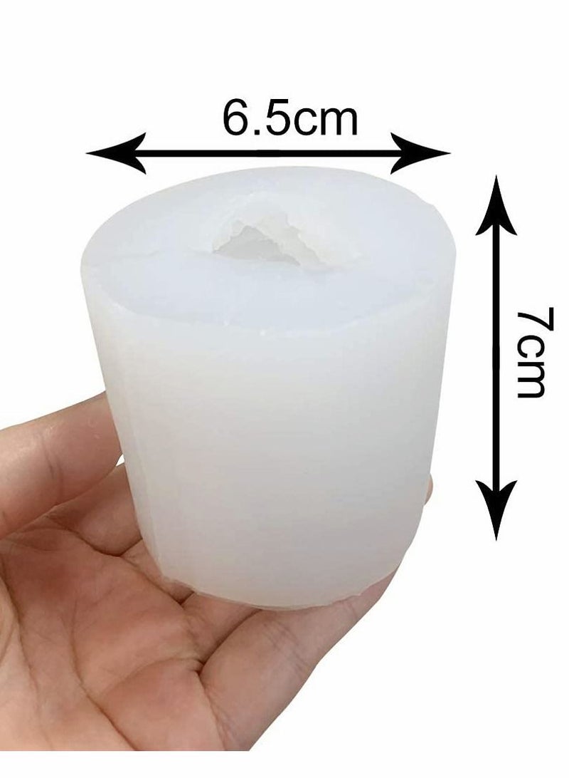 Silicone Mould for Candle Making, Anbane Wax Aromatherapy Soap Maker Fondant Mould, Cake Decorating Molds Chocolate, Baking Mold DIY Handmade, Gift Home Decration Craft