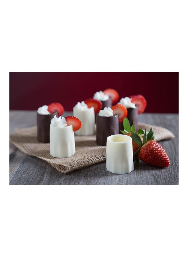4-Cups Silicone Trays Red One Size