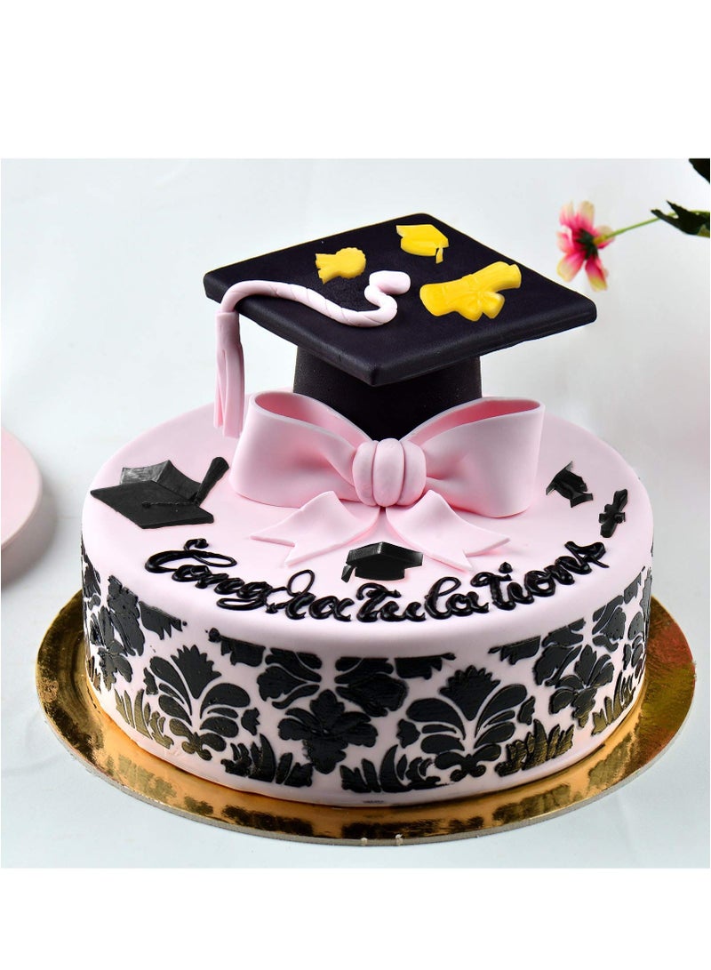 5 Pack Graduation Silicone Mold Set 2023 Kitchen Baking Mold Chocolate Candy Molds Resin for Grad Party Cake Cupcake Topper Decoration