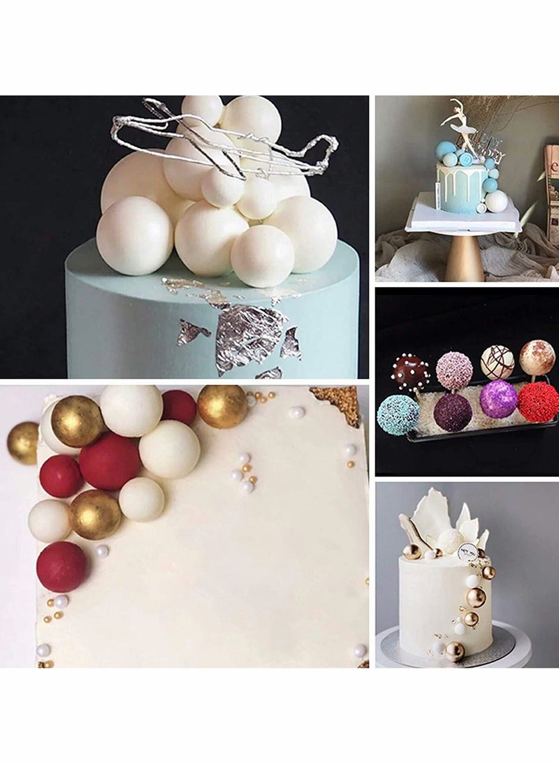 Rope Mould Pearl Fondant Semi Sphere Bubble Half Round Silicone Cake Decoration Moulds for Kitchen DIY Chocolate Candy Baking Tool
