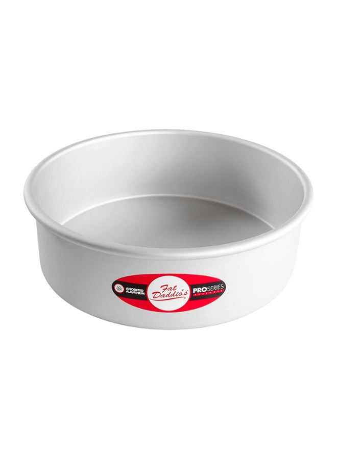 Round Cake Pan Silver