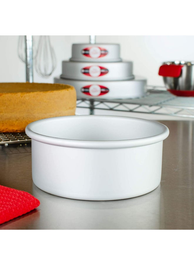 Aluminum Round Cake Pan Silver