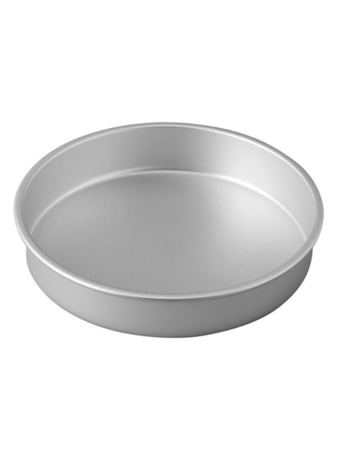 Performance Round Cake Pan Silver 10x2inch