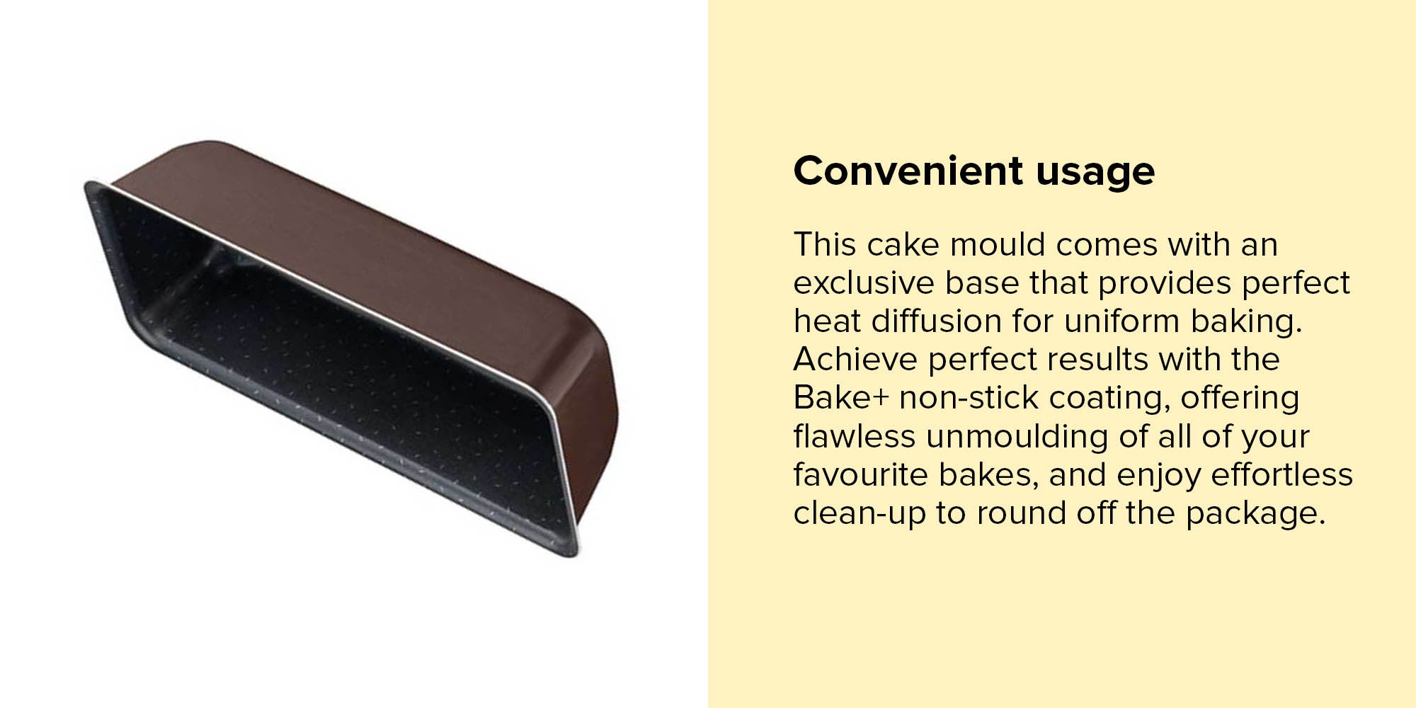 Perfect Bake Cake Mould, Baking Pan Aluminium Brown 26cm