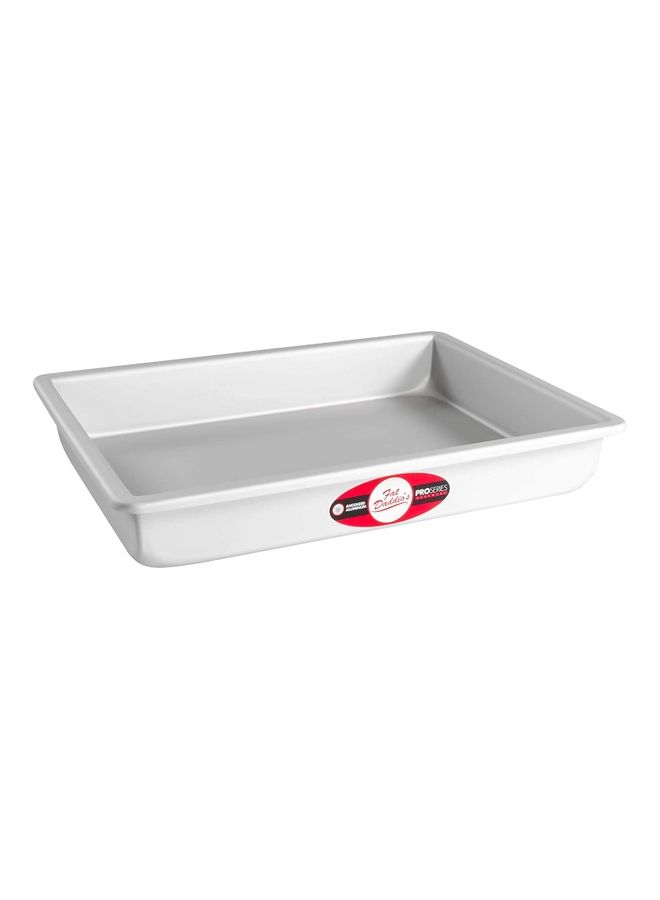 Sheet Cake Pan Silver 9x13x2inch