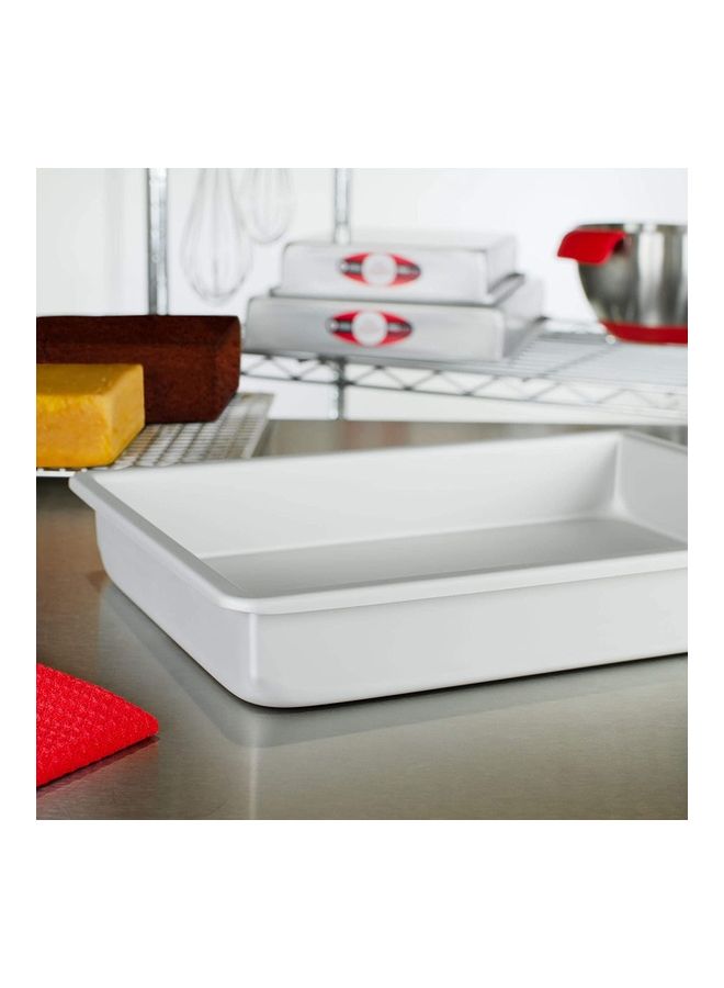 Sheet Cake Pan Silver 9x13x2inch