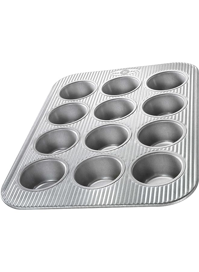 Pan Bakeware Cupcake and Muffin Pan 12-Well 1200MF