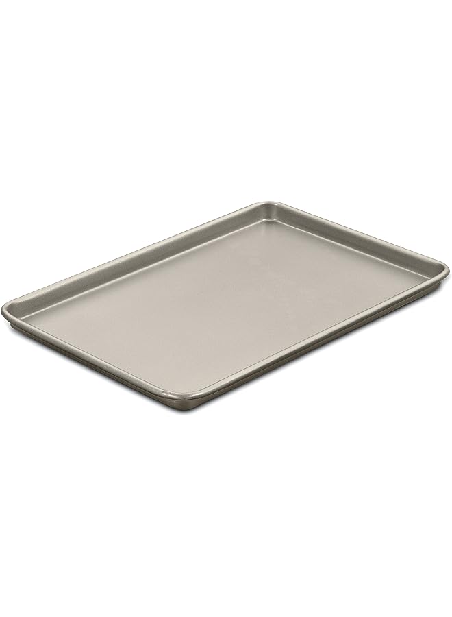 Chef's Classic Nonstick Bakeware 15-Inch Baking Sheet, Champagne