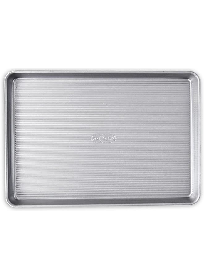 Pan Bakeware Half Sheet Pan, Warp Resistant Nonstick Baking Pan, Made in the USA from Aluminized Steel 17 1/4 x12 1/4 x1