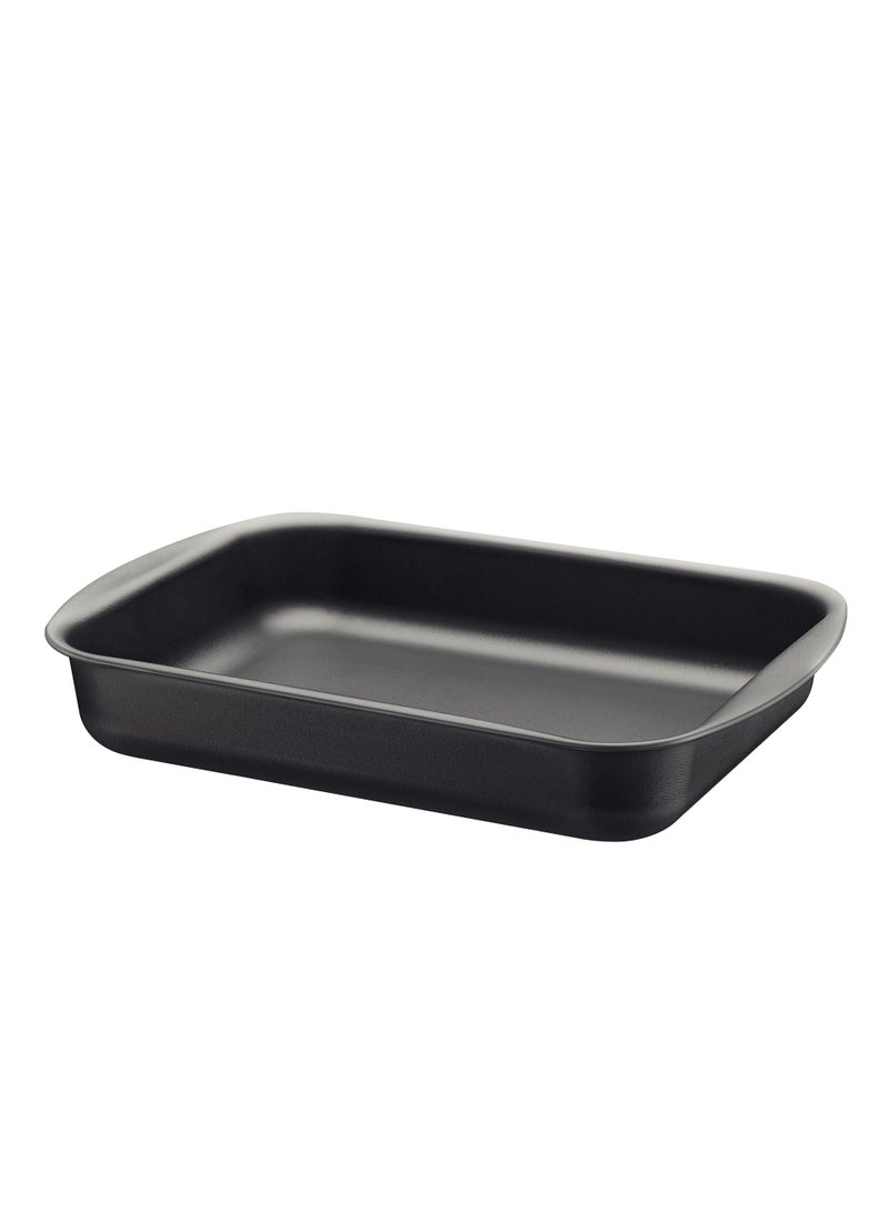 Since 1911,Made in Brazil- Brasil Graphite 34cm 4.9L Aluminum Deep Roasting Pan with Grill and Starflon Max PFOA Free Nonstick Interior and Exterior Coating