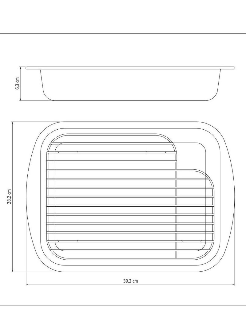 Since 1911,Made in Brazil- Brasil Graphite 34cm 4.9L Aluminum Deep Roasting Pan with Grill and Starflon Max PFOA Free Nonstick Interior and Exterior Coating