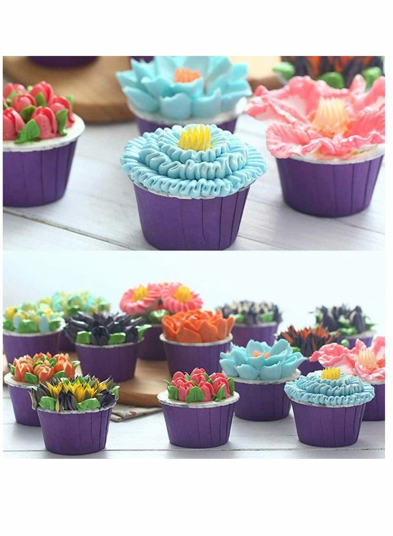 27pcs Russian Piping Tips Cake Decorating Tips Icing Piping Nozzles Tool Piping Ball Tips Cake Decorating Supplies Kits DIY Baking Tools for Cake Cookies Dessert Pastry Decoration