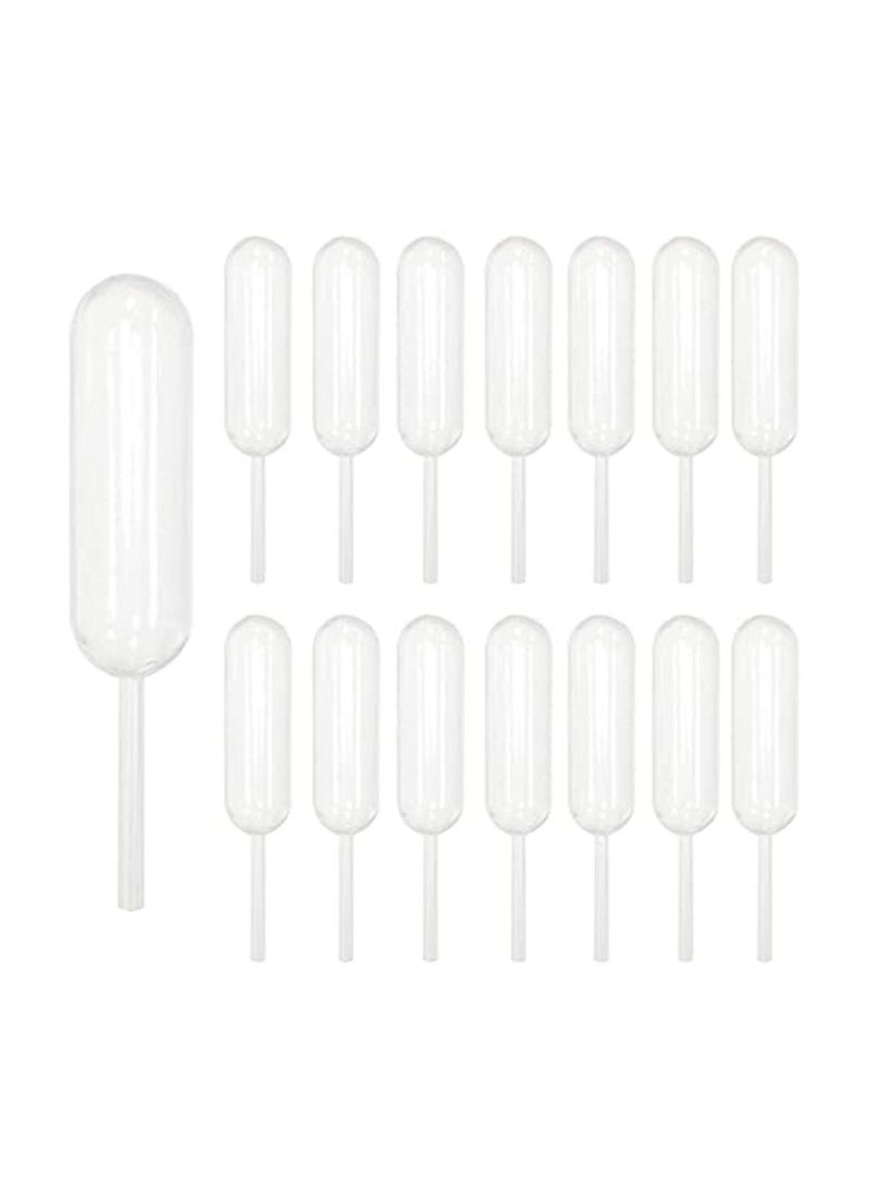 Cupcakes Pipettes,100 Pcs 4ml Clear Plastic Transfer Liquid Dropper Pipettes, Suitable for Chocolate or Strawberries Cupcakes, Ice Cream, Mini Cakes, Waffles, Kitchen Supplies