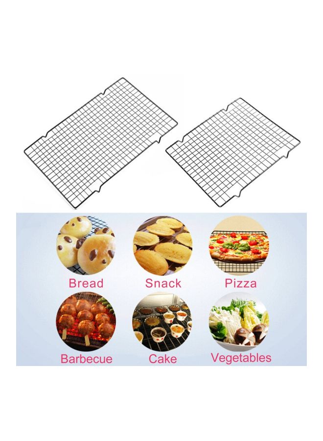 Grid Design Cooling Rack Black 41x24.5x2.3centimeter