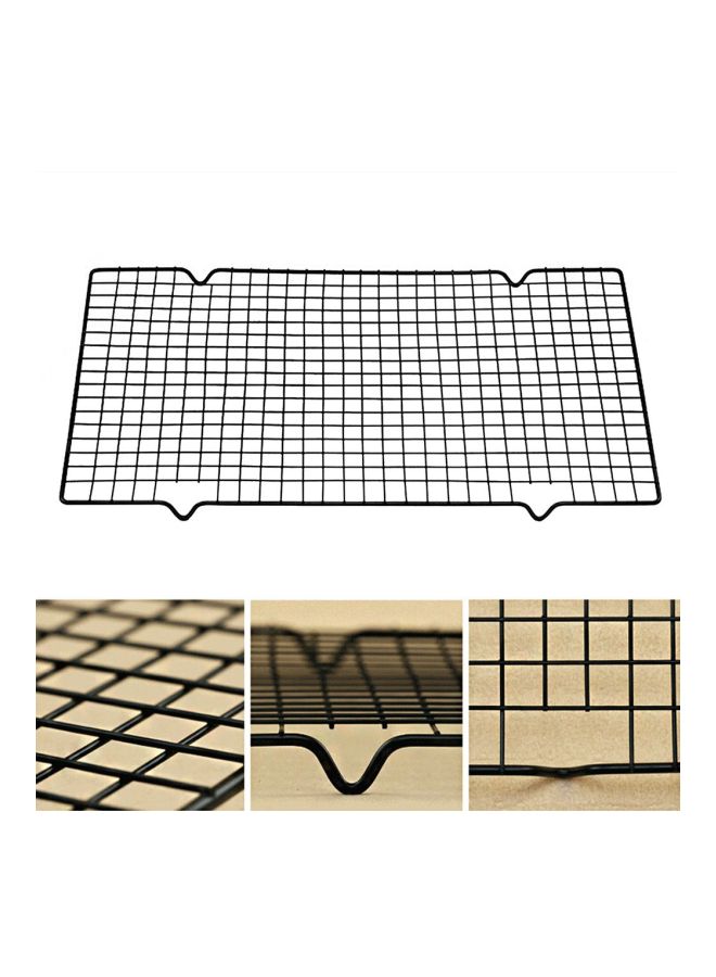 Grid Design Cooling Rack Black 41x24.5x2.3centimeter