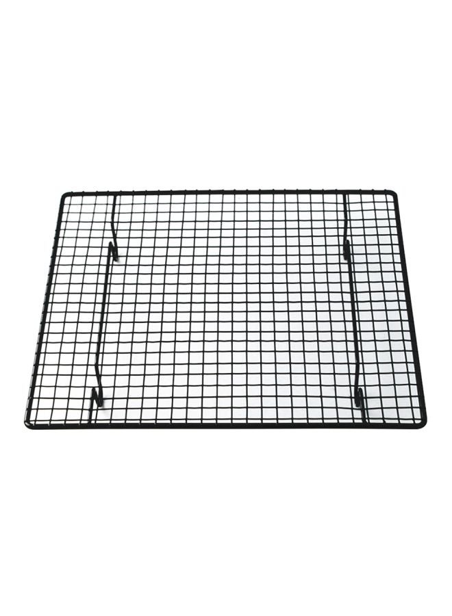 Non-Stick Cooling Rack Black 26x23x1.5cm
