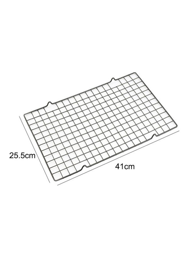 Non-stick Cooling Grid Biscuit Cookie Pie Bread Cake Baking Rack Black