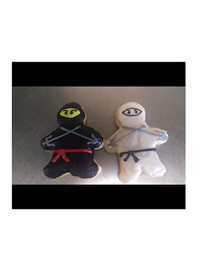Skeleton Themed Cookie Stamper White 7x4.1x0.8inch
