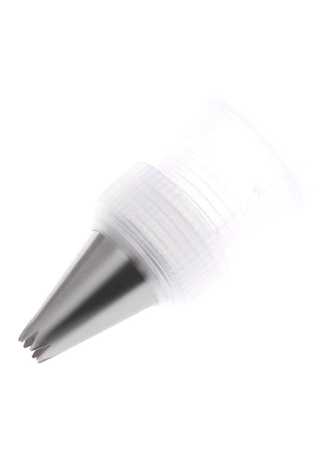 52-Piece Icing Piping Nozzle Set Silver