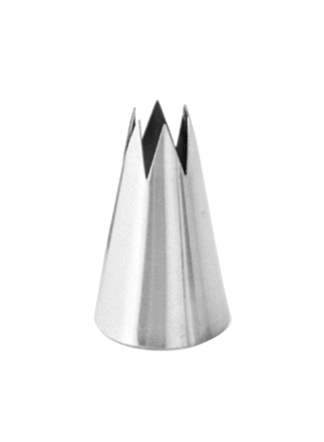 Cake Decorating Piping Nozzle Silver