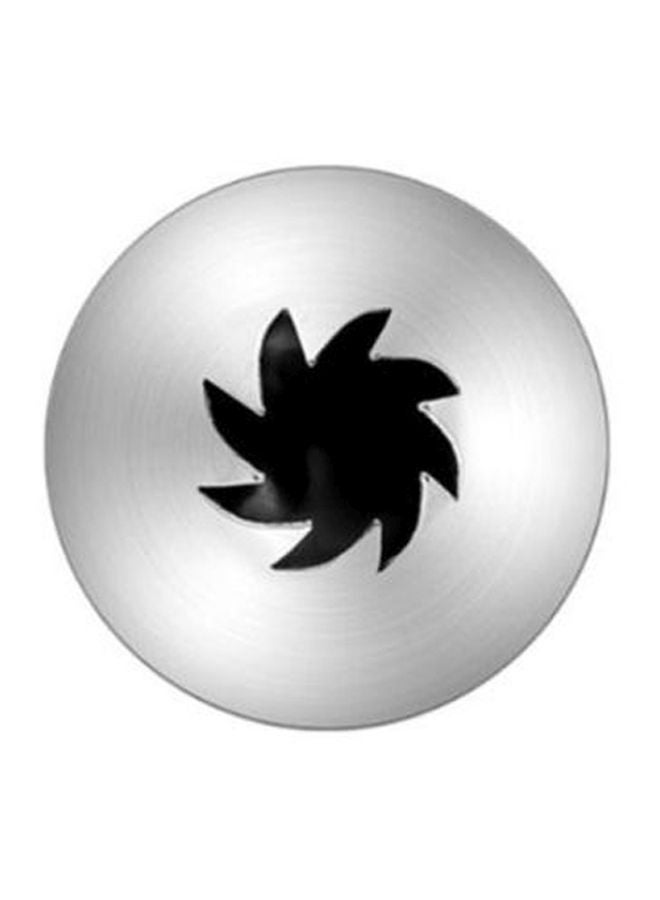 Cake Decorating Piping Nozzle Silver 5cm