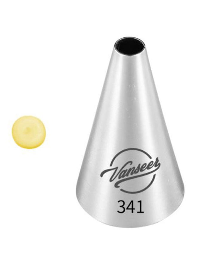 Cake Decorating Piping Nozzle Silver 5cm
