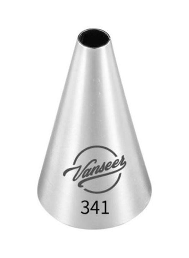 Cake Decorating Piping Nozzle Silver 5cm
