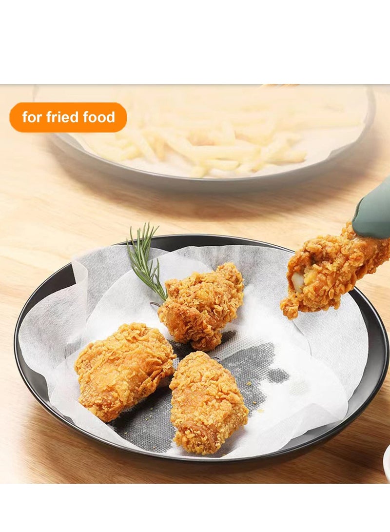Oil Absorbing Paper for Cooking Soup 120 Sheets Kitchen Paper Fried Food to Absorb the Excess Grease from Foods