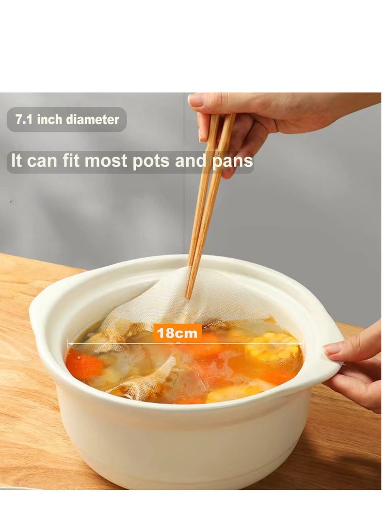 Oil Absorbing Paper for Cooking Soup 120 Sheets Kitchen Paper Fried Food to Absorb the Excess Grease from Foods