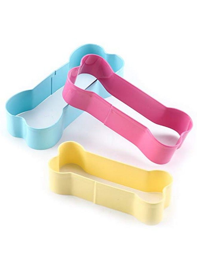 Cookie Cutter Dog Bone Shape Set Amison Stainless Steel Metal Dog Bone Shape Cutters Colorful Bpa Free 5 In 1