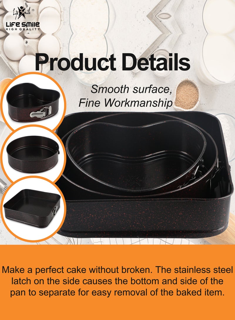 Premium Springform Cake Pan Set | The Perfect Way to Bake Your Favorite Desserts