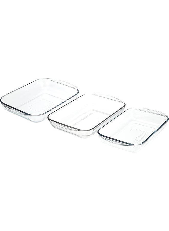 3Pc Essentials Cry Vpack-(91079Ahg17) 1X3 Anchor Hocking